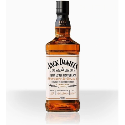 Jack Daniel's Tennessee Travelers Sweet & Oaky 53,5% 0,5 l (čistá fľaša)
