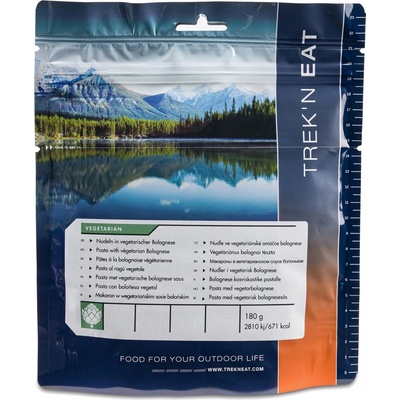 Trek'n eat Vegetariánske rezance Bolognese 180 g