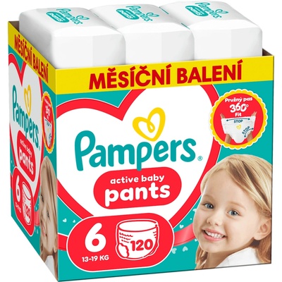 Pampers Active Baby 6 120 ks