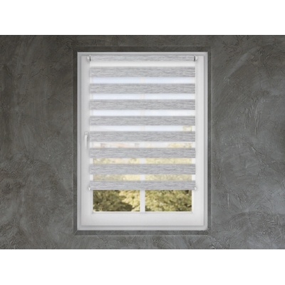 Fexi A 067 Den a noc Nature roleta bříza 150 x 105 cm levá-bílá