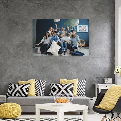 Fotoobraz na plátně z vlastní fotografie 90 x 140 cm