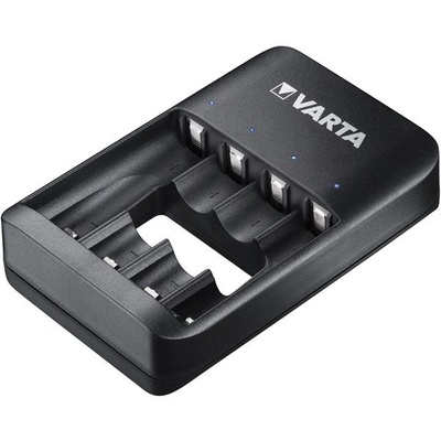 VARTA Зарядно Varta USB, 4 слота, AA/AAA, 4 батерии 56706 включени (57652101451)