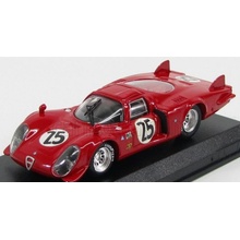 Best model Alfa romeo 33.2 Lm N 25 Daytona 1969 Dibos Chappuis Calabattisti Red 1:43