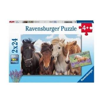 Ravensburger Puzzle 2x24el Horses 051489 RAVENSBURGER p8