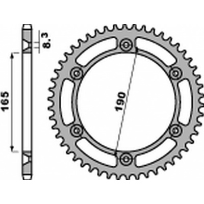 PBR Sprockets 896 45 C45 – Zbozi.Blesk.cz