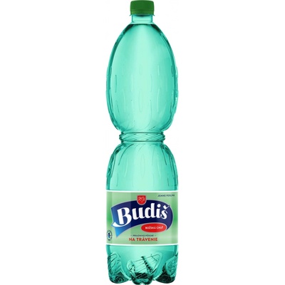 Budiš Prírodná minerálna voda jemne perlivá 1,5 l