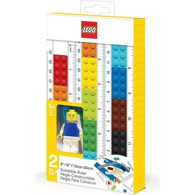 LEGO Pravítko s minifigurkou 30 cm – Zboží Dáma