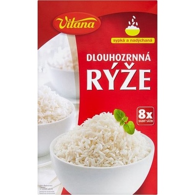 Vitana rýže dlouhozrnná varné sáčky 800 g