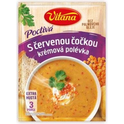 Vitana Krémová polévka s červenou čočkou 134 g