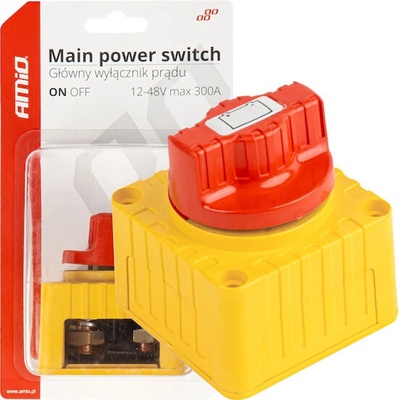 Hlavní vypínač autobaterie hebel 12-48V max.300A AMIO-03839, , , – Sleviste.cz