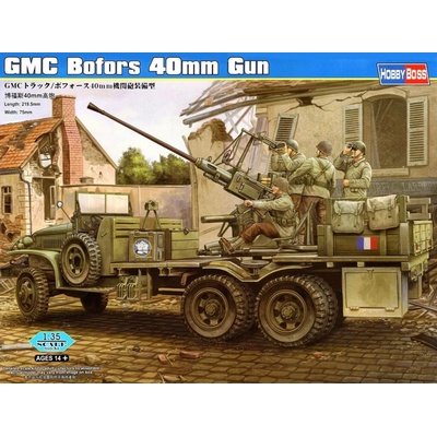 Hobby Boss GMC Bofors 40mm Gun 1:35