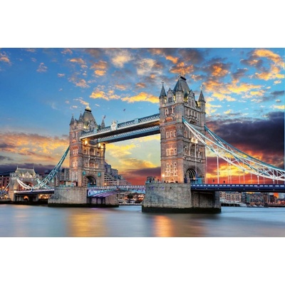 Dimex MS-5-0659 Vliesová fototapeta Tower bridge rozměry 375 x 250 cm