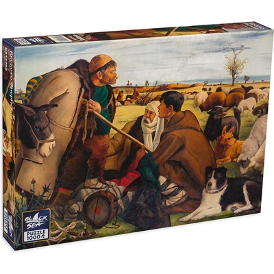 Black Sea Пъзел Black Sea Premium от 1000 части - Брезовските овчари (BS42202)