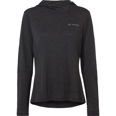 Vaude Дамска фланелка с дълъг ръкав за колоездене Vaude Women's Tremalzo L/S Shirt Cycling jersey - Black / Black - размер 44 (EU) (156-0637-2715)