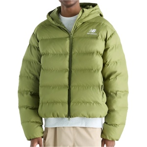 New Balance Мъжко синтетично яке New Balance Boston Puffer Jacket Synthetic jacket - Sport Green (004-7771-0212)