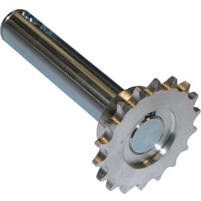 hriadeľ ø 25,4mm s ozubeným kolesom Z=18