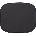 Muuto Възглавница за стол Fiber Easy Leather Black 38 см (56003-BLCK)