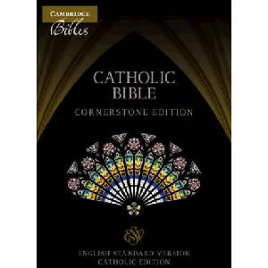 ESV-CE Catholic Bible, Cornerstone Edition, Black Cowhide Leather, ESC668: T (ISBN: 9781009087384)