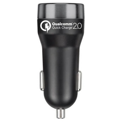 Artwizz CarPlug 3А USB-C 18W Pro (Quick Charge) - зарядно за кола с USB-C изход за зареждане на мобилни устройства с USB-C (черен)