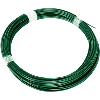 Drát napínací 3,4 mm Zn + PVC zelený – 52 m