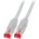 MegaD RJ45 пач корда категория 6а Draka, 500 MHz, сива, EFB (6.0 м) (K8051.6)