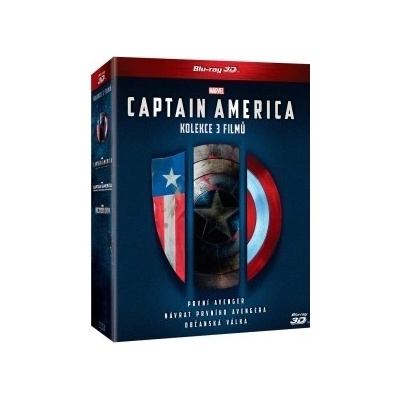 Trilogie: Captain America 1.-3. BD
