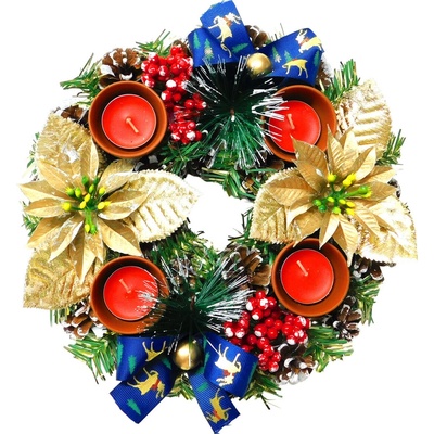 PROHOME - Věnec adventní dekorační 27 cm