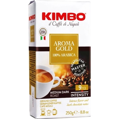 KIMBO Aroma Gold смлян вакуумно опакован 250гр