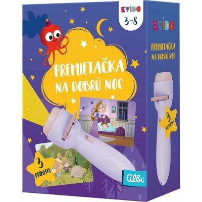 ALBI Kvído Zelená promítačka na dobrou noc – Zboží Dáma