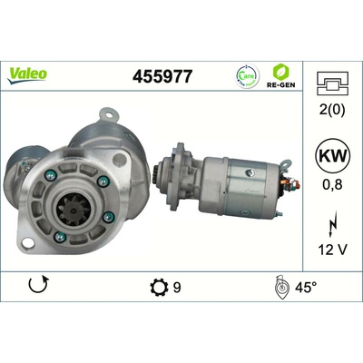 Štartér VALEO 455977