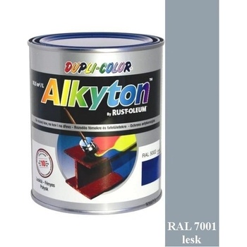 Rust Oleum Alkyton antikorózna farba na hrdzu 2v1 RAL 7001 Svetlo šedá 250 ml