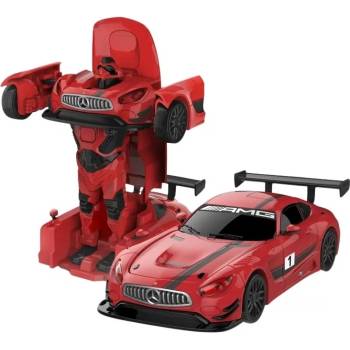 Rastar Метална играчка Rastar - Трансформиращ се робот/Mercedes-Benz GT3, 1: 32, червена (Ras62300_Rosu)