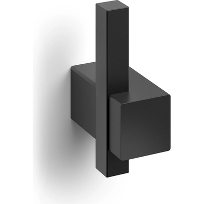 ZACK Закачалка за баня Carvo прахово боядисана стомана черна (40503)