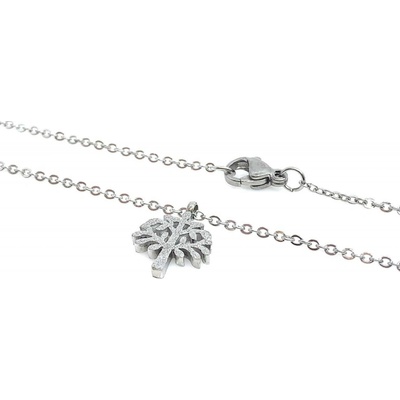 Jan Kos jewellery Řetízek s přívěskem z oceli 12118280