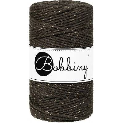 Bobbiny Macrame ropes 3PLY - 3mm Bobbiny - Macrame ropes 3PLY - 3mm: Golden espresso