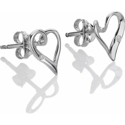 HOT DIAMONDS náušnice Heart DE846 (Ag925/1000 0.75g)