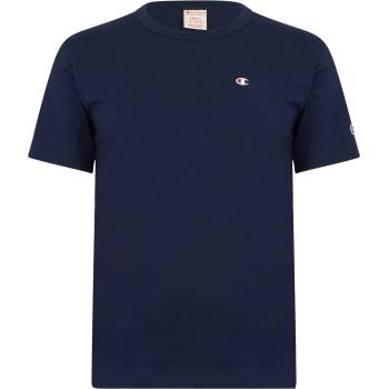 CHAMPION Тениска CHAMPION Reverse Weave Small Logo T Shirt - Navy BS501