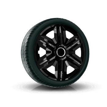 NRM капаци за колела volvo 16", fast ЛАКИРАНИ ЧЕРНИ 4брой (vtv-pu-21761)