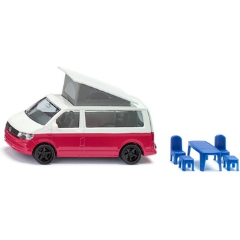 Siku Super 1922 VW T6 Kalifornia s pohyblivou strechou a príslušenstvom 1:87