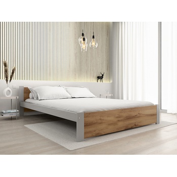 Textilomanie Ikaros dub artisan / sivá bez roštu bez matraca