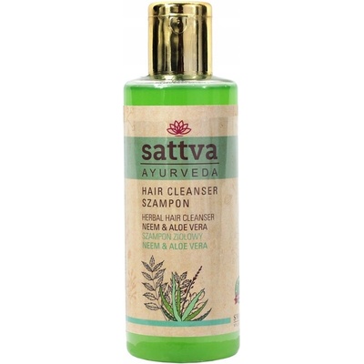 Sattva Šampon bylinný na vlasy Aloe Vera 210 ml