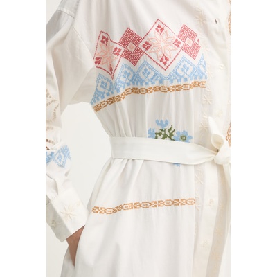 Max Mara Рокля тип риза памучна GRU (2615221022600)