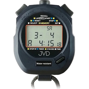 JVD Černé digitální profesionální stopky JVD ST3830