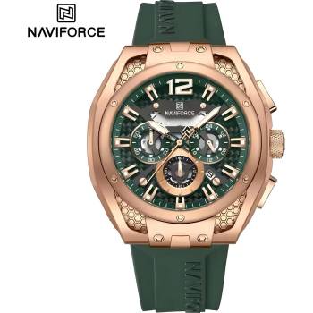 Naviforce Часовници naviforce ma-38615 - Зелен/Кафяв kp38615 (ma-38615)
