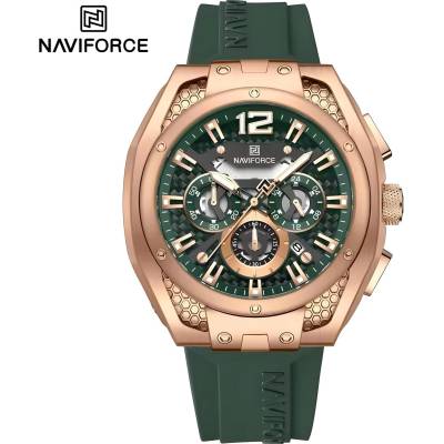 Naviforce Часовници naviforce ma-38615 - Зелен/Кафяв kp38615 (ma-38615)