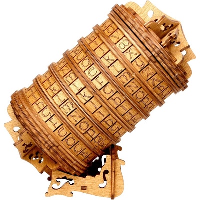 EscapeWelt Drevený hlavolam Cryptex - poškodený obal