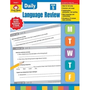 Daily Language Review, Grade 5 | Moore, Jo Ellen Moore, Evan-Moor Educational Publishers (ISBN: 9781557996596)