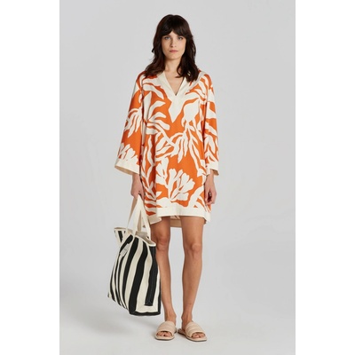 Gant Rel Palm Print Caftan oranžová