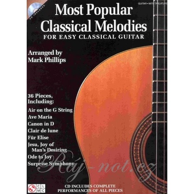 Most Popular Classical Melodies for Easy Classical Guitar