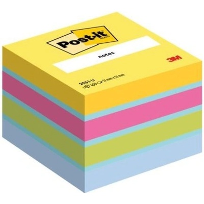 POST-IT Bloček kocka Post-it 51x51 mini mix farieb (MM205130)